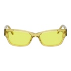 Han Kjobenhavn Yellow Transparent Moon Sunglasses