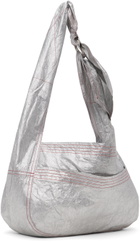 SC103 Silver Mini Cocoon Sac Tote