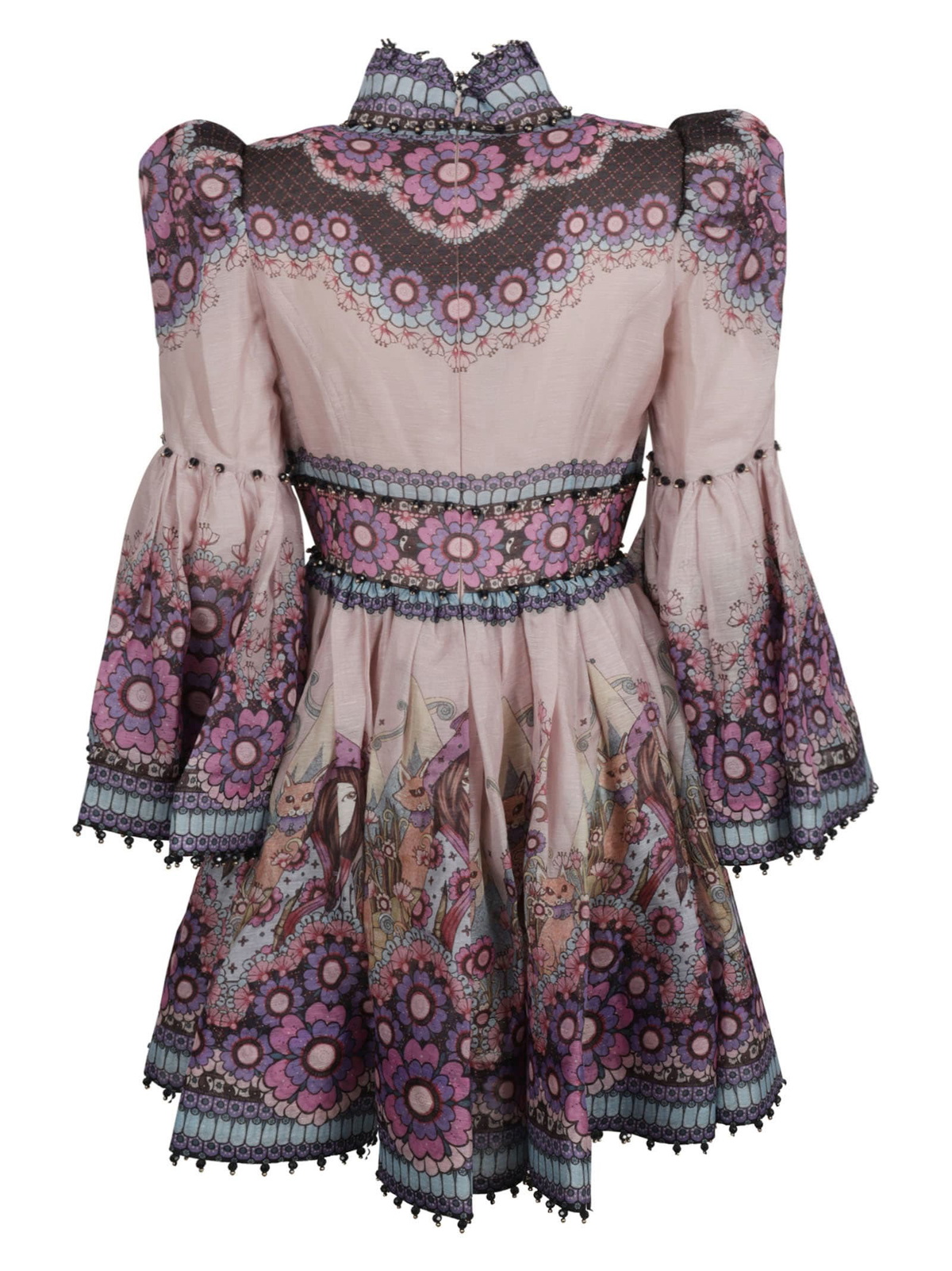 Zimmermann Celestial Bell Sleeve Mini Dress Zimmermann Zimmermann Celestial Bell Sleeve Mini Dress Zimmermann