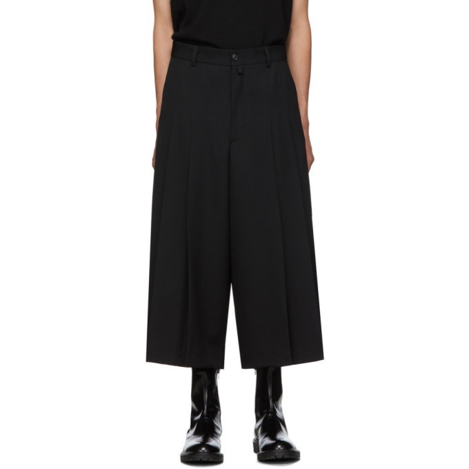 Photo: Dries Van Noten Black Pitter Trousers