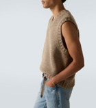 Frame Yak and wool sweater vest
