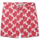 RRL - Printed Cotton-Blend Shorts - Red