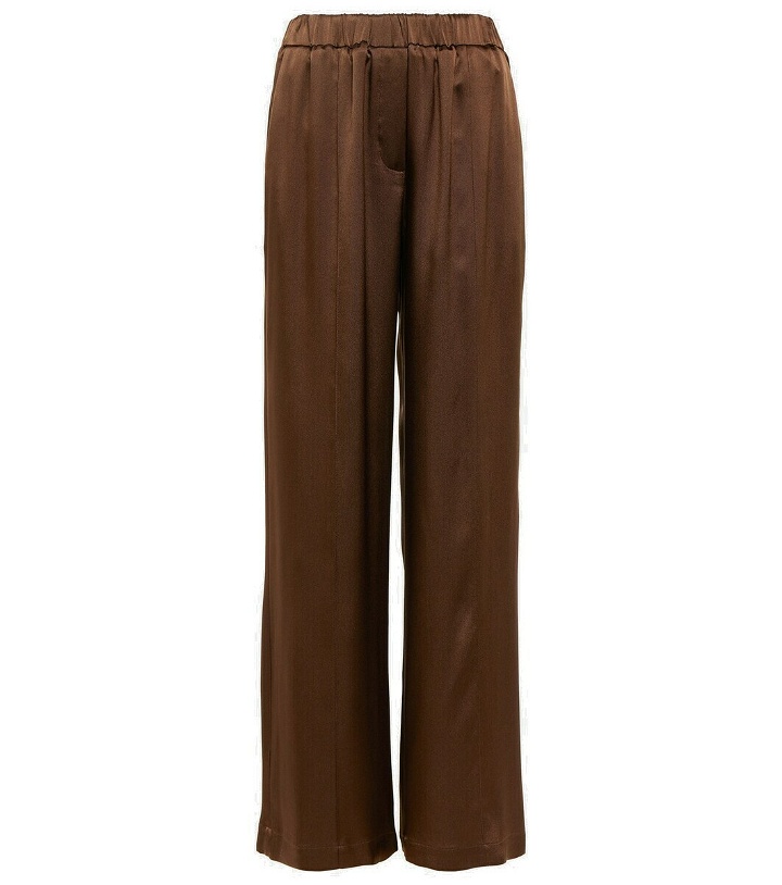 Photo: Loewe Silk satin pajama pants