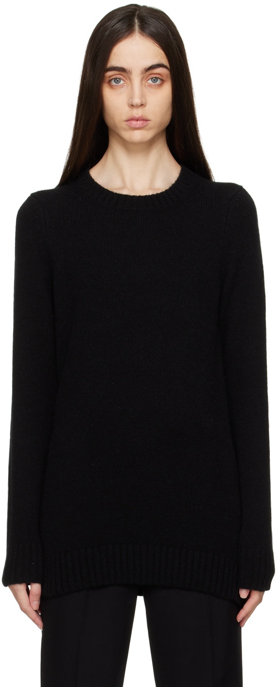 KHAITE Black Toni Sweater Khaite