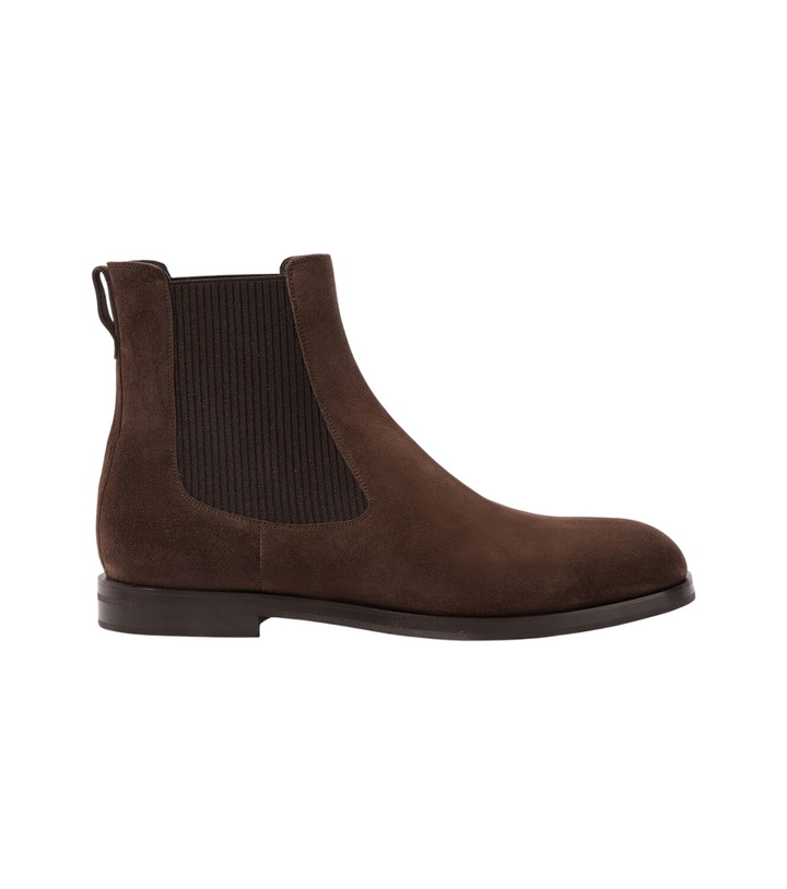 Photo: Manolo Blahnik Sempione suede Chelsea boots