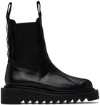 Toga Pulla SSENSE Exclusive Black Chelsea Boots