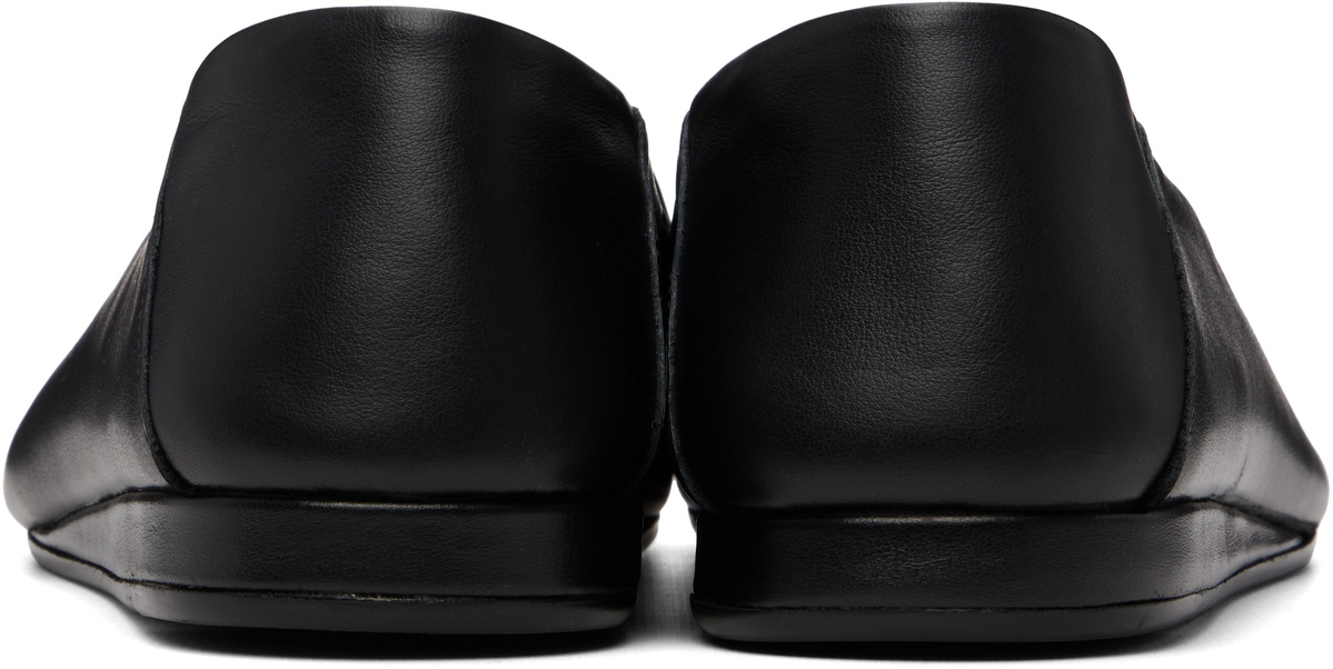 JACQUEMUS Black 'The Slippers' Loafers