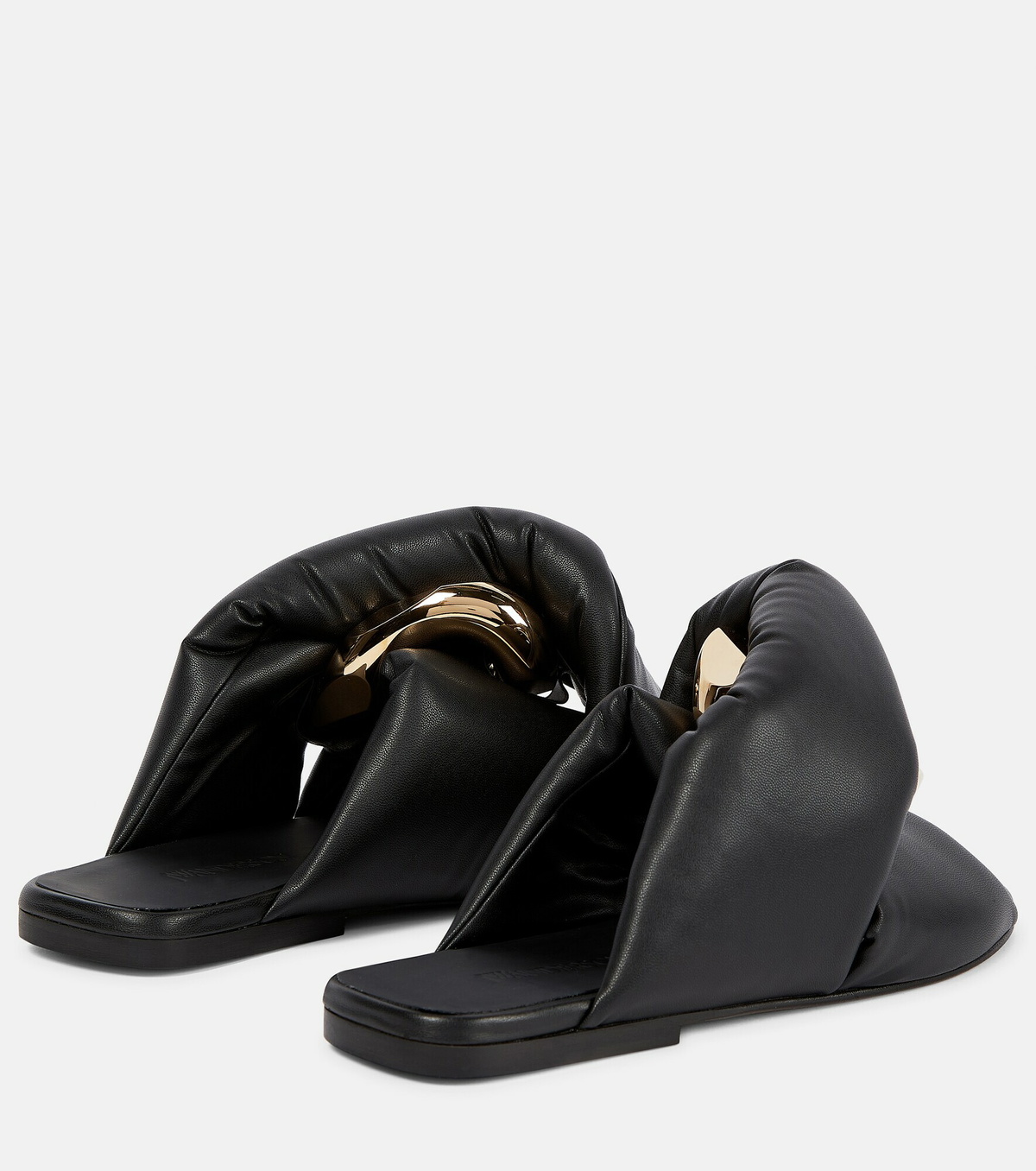 JW Anderson - Chain Twist leather sandals JW Anderson