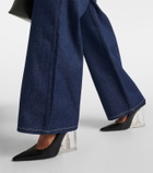 Jean Paul Gaultier High-rise wide-leg jeans