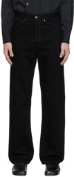 Lemaire Black Seamless Jeans