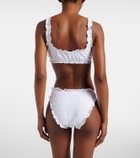 Polo Ralph Lauren Broderie anglaise ruffled bikini bottoms