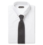 TOM FORD - White Slim-Fit Pinned-Collar Double-Cuff Cotton-Poplin Shirt - Men - White
