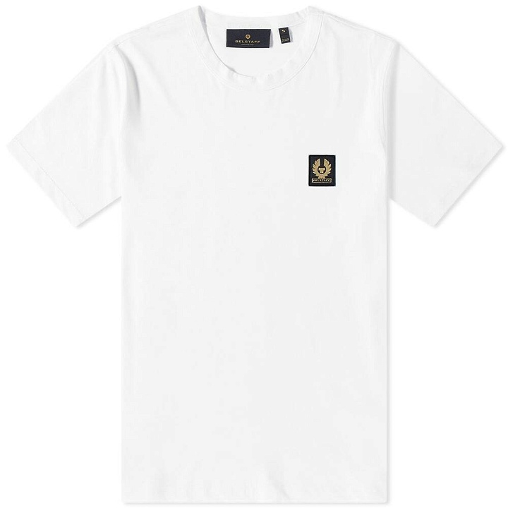 Photo: Belstaff Men's Patch Logo T-Shirt in White