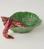 Bordallo Pinheiro Cabbage With Lobsters salad bowl