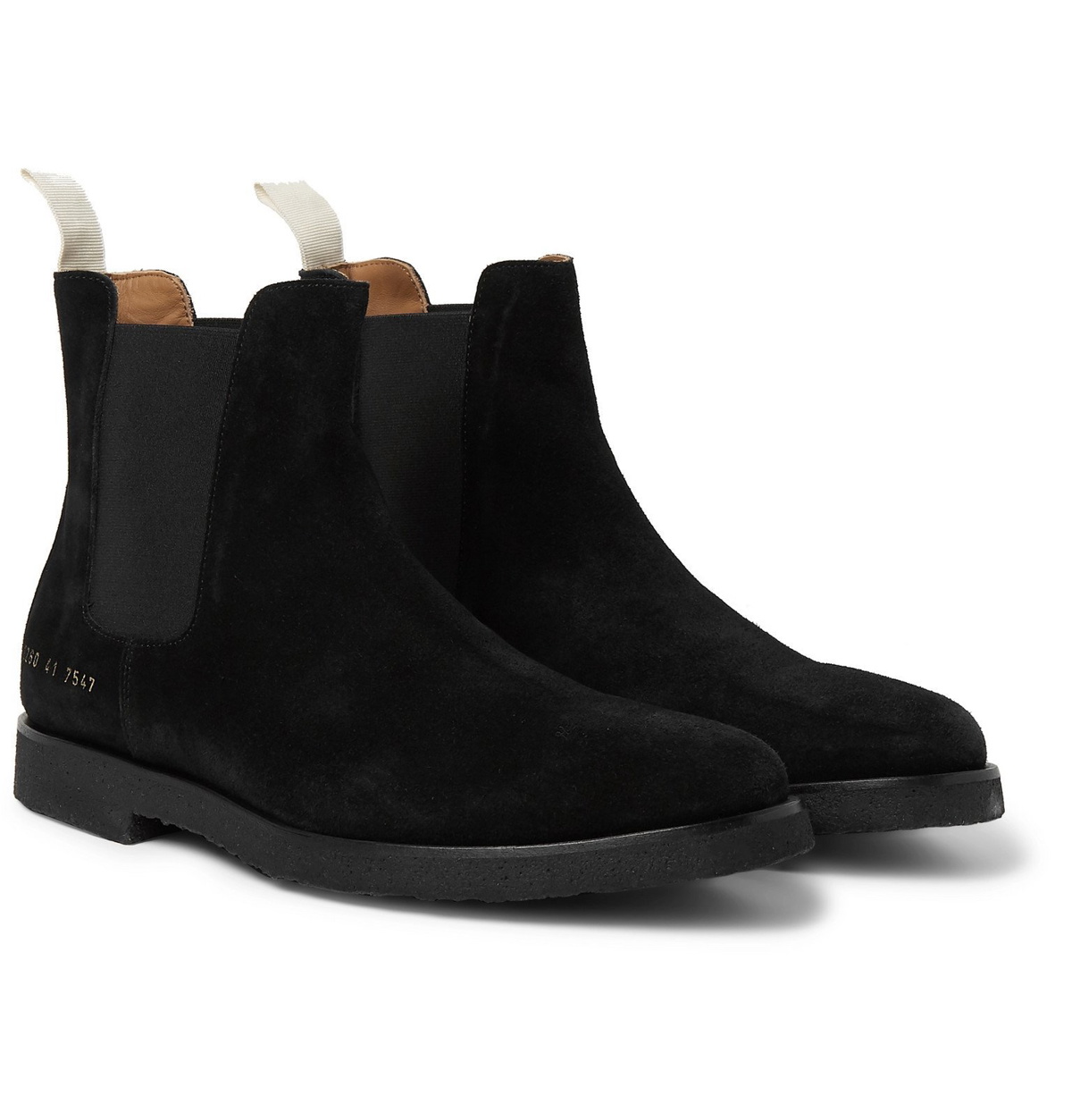 Common projects chelsea boots cheap black leather