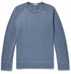 James Perse - Loopback Supima Cotton-Jersey Sweatshirt - Men - Blue