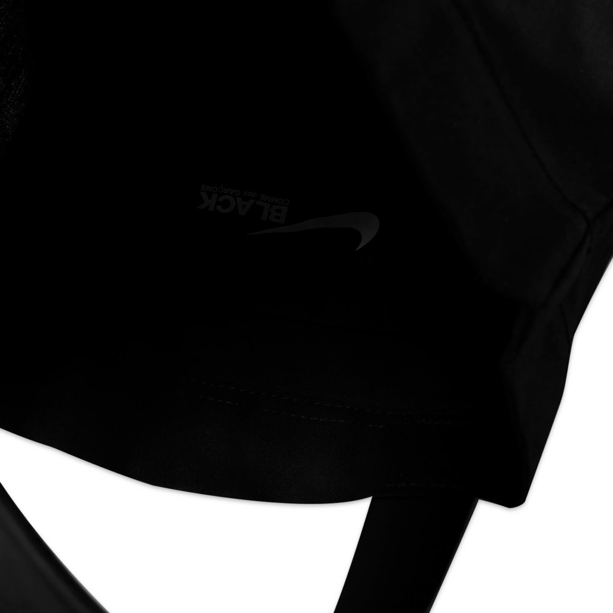 Comme des Garçons Men's x Nike Multi Logo Print Tote Bag in Black