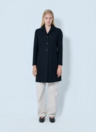 Jil Sander Single-Breasted Wool Coat