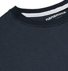 Incotex - nanamica Slim-Fit COOLMAX Cotton-Blend Jersey T-Shirt - Midnight blue