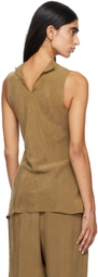Gabriela Coll Garments Brown No.256 Tank Top