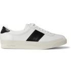 TOM FORD - Bannister Leather Sneakers - White