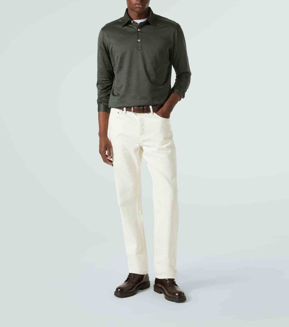 Kiton Cotton polo shirt