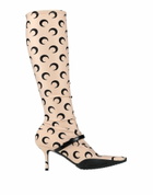 Marine Serre Womens Boot in Beige
