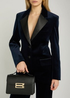 Victoria Beckham Dorian Small Grained Leather top Handle bag - Black - One Size