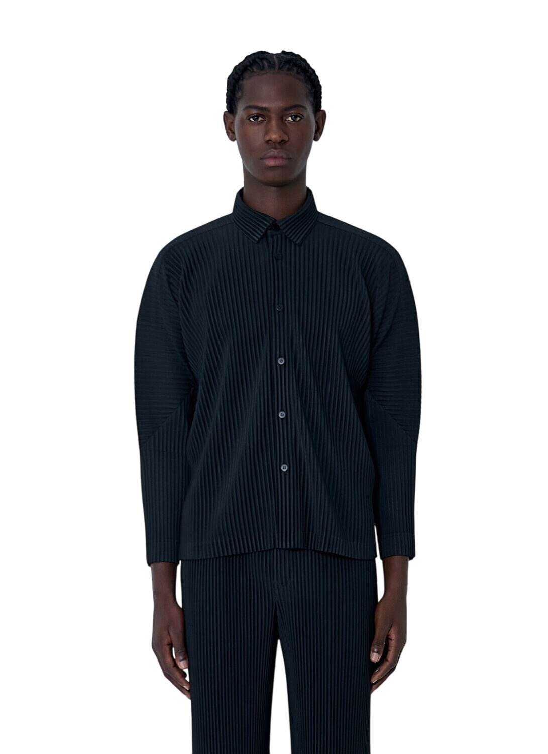 Homme Plissé Issey Miyake Khaki Monthly Color July Shirt Homme