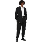 Ambush Black Wool Nikka Trousers