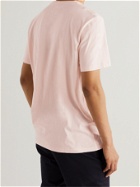 FOLK - Assembly Garment-Dyed Cotton-Jersey T-Shirt - Pink - 5