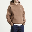 Dime Men's Cursive Logo Hoodie in Sepia