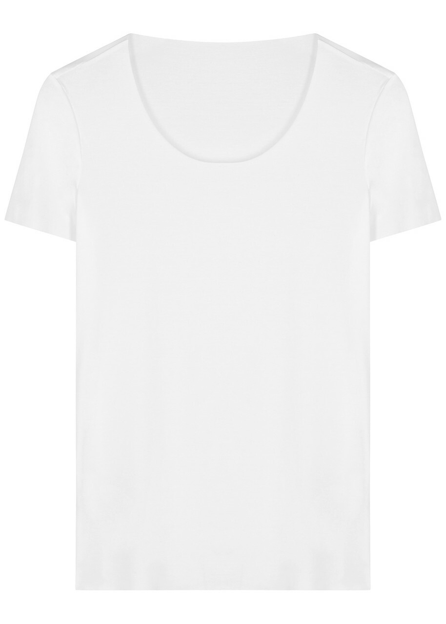 Wolford Aurora Pure Jersey T-shirt White