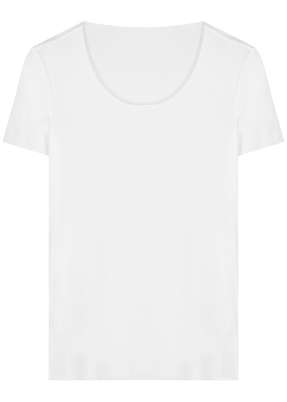 Photo: Wolford Aurora Pure Jersey T-shirt White