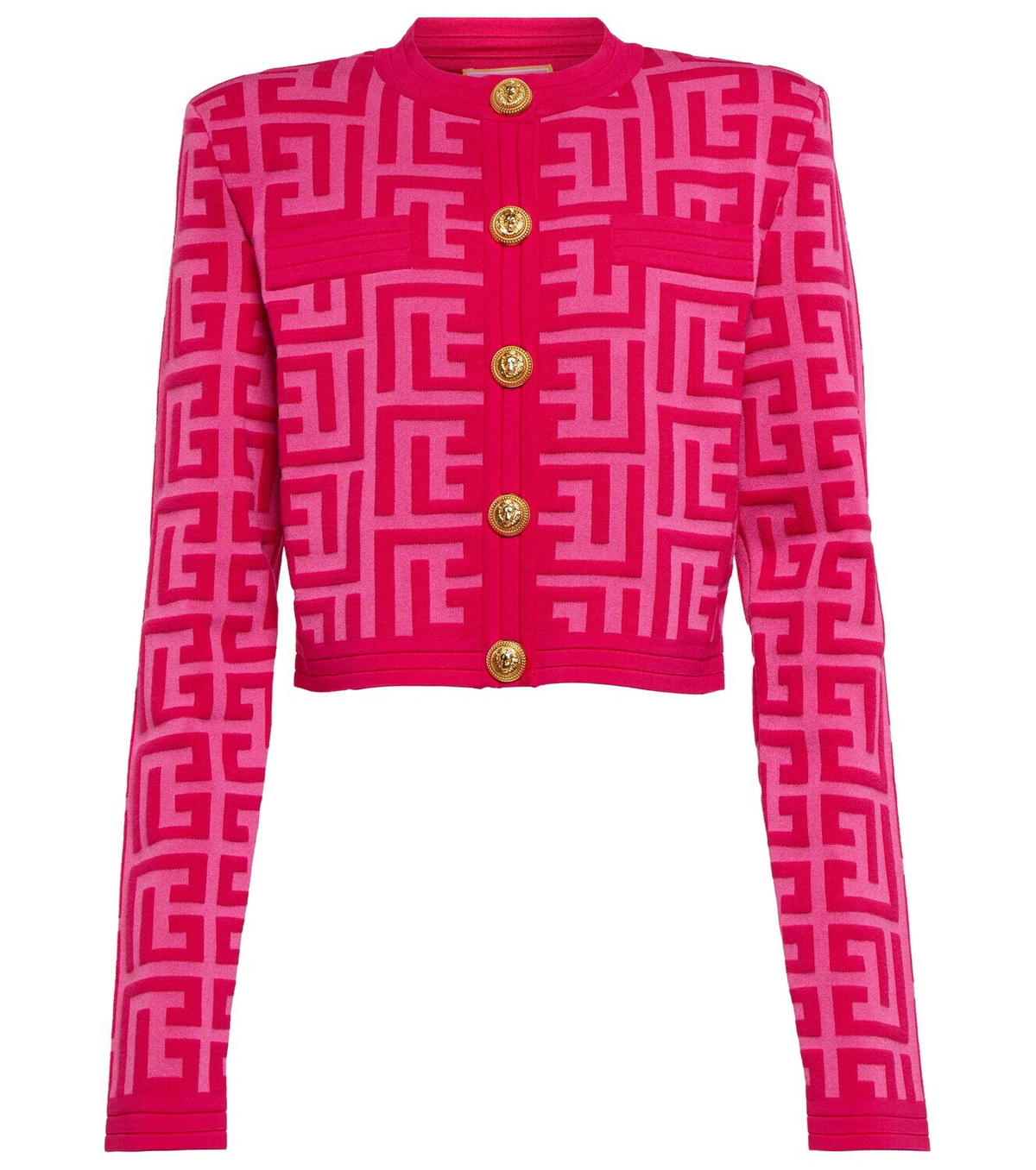 Balmain - x Barbie® wool-blend cardigan Balmain