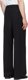 Helmut Lang Black Wardrobe Pull-On Trousers