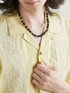 Peyote Bird - Utica 14-Karat Gold-Plated Multi-Stone Beaded Necklace