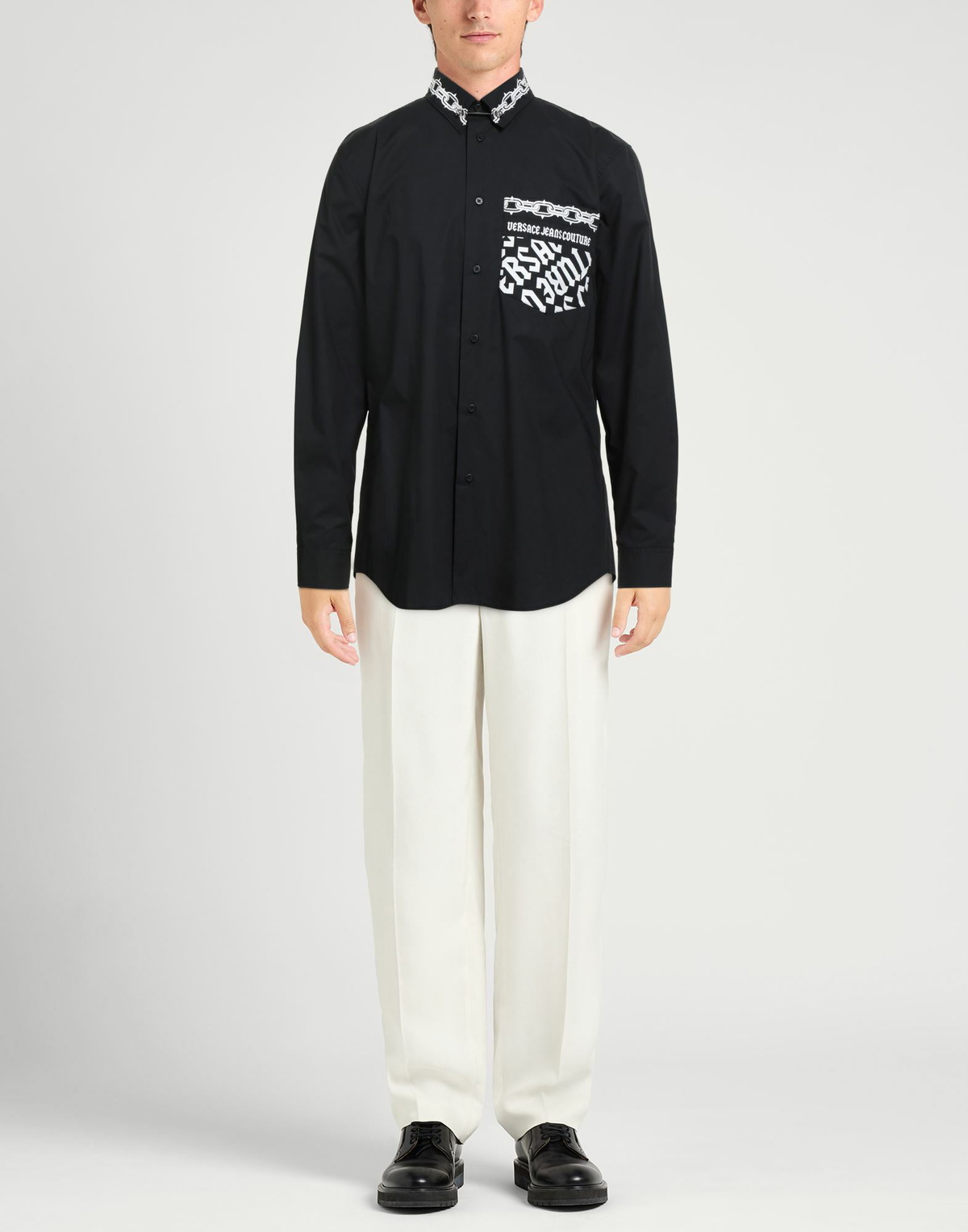Versace Jeans Couture Mens Shirt in Black