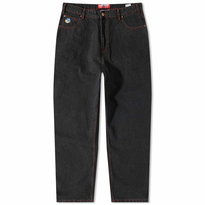 Photo: Butter Goods Men's Santosuosso Denim Pant in Washed Black