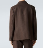 Bode Double-breasted linen blazer