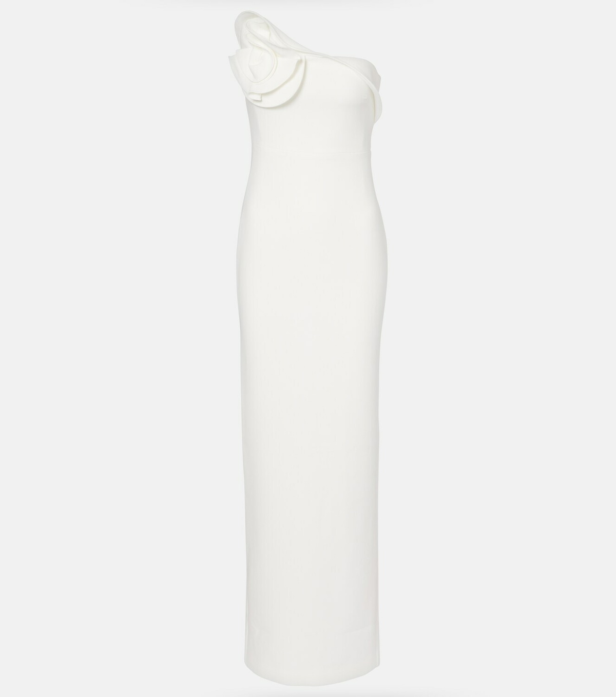 Roland Mouret Bridal one-shoulder crêpe maxi dress