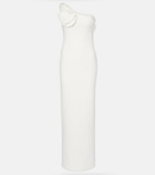 Roland Mouret Bridal one-shoulder crêpe maxi dress