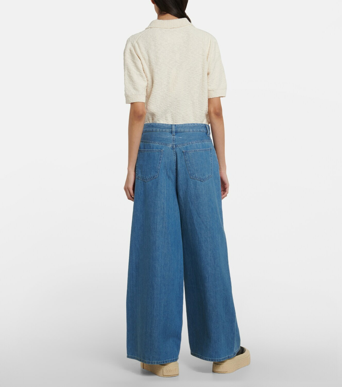 MM6 Maison Margiela - Mid-rise wide-leg jeans MM6 Maison Margiela