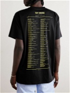 Raf Simons - Logo-Print Cotton-Jersey T-Shirt - Black