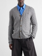 Polo Ralph Lauren - Wool and Cashmere-Blend Cardigan - Gray