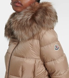 Moncler Boed shearling-trimmed down jacket