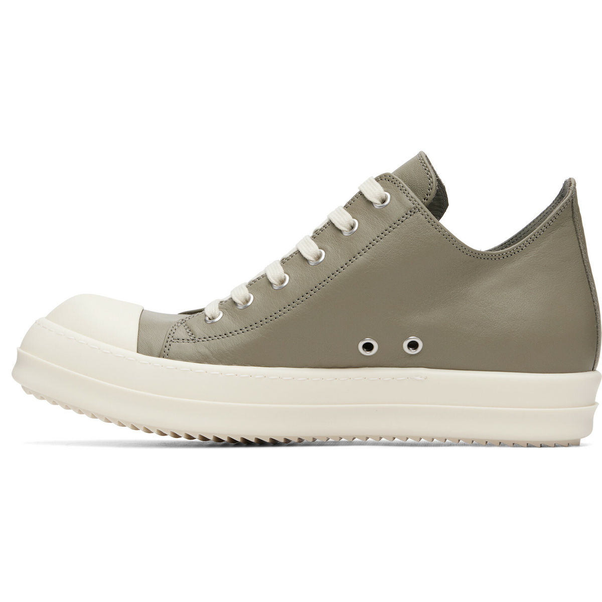 Rick Owens Taupe Tower Low Sneaks Sneakers