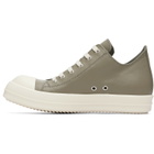 Rick Owens Taupe Tower Low Sneaks Sneakers