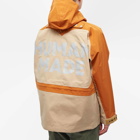 Human Made Men's Rain Jacket in Orange