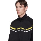 Hugo Black Duxi Zip-Up Sweatshirt